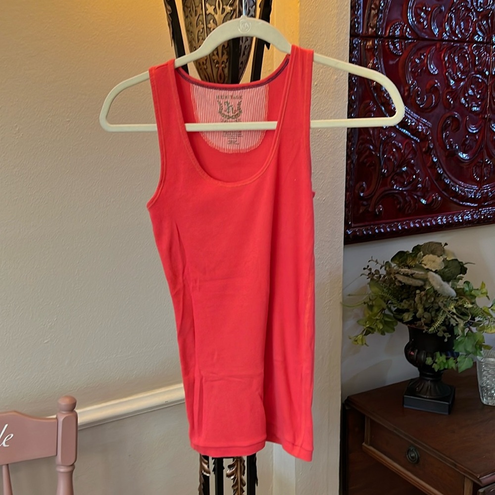 Orange tank top